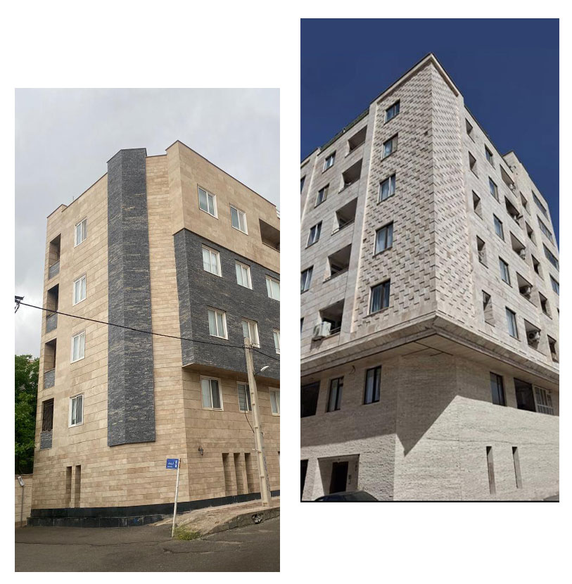 نمونه ساختمان های ساخته شده توسط گروه ساختمانی هاوسا